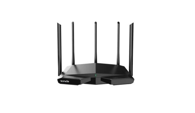 Tenda TX27 PRO wireless router Gigabit Ethernet Tri-band (2.4 GHz / 5 GHz / 6 GHz) Black