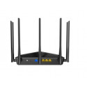 Tenda TX27 PRO juhtmevaba ruuter Gigabit Ethernet Kolme sagedusalaga (2.4 GHz / 5 GHz / 6 GHz) Must