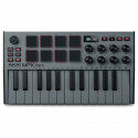 AKAI MPK Mini MK3 juhtklaviatuur Pad kontroller MIDI USB Must, Hall