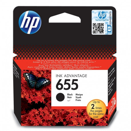 HP 655 originaal fotomust 1 tk
