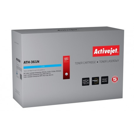 Activejet ATH-361N tooner (asendus HP 508A HP508A CF361A; Supreme; 5000 lehte; tsüaan)