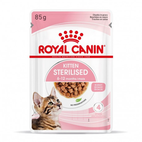 Royal Canin steriliseeritud kastmes 12x85g
