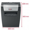 Rexel Momentum X406 paper shredder Particle-cut shredding Blue, Grey