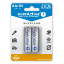 Laetavad patareid everActive Ni-MH R6 AA 2000 mAh Silver Line - 2 tükki