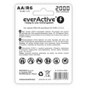 Laetavad patareid everActive Ni-MH R6 AA 2000 mAh Silver Line - 2 tükki