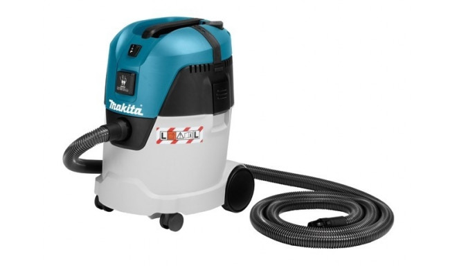 Makita VC2512L hoover Black, Blue, Metallic 25 L 1000 W