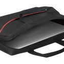 Defender Lite notebook case 39.6 cm (15.6") Briefcase Black