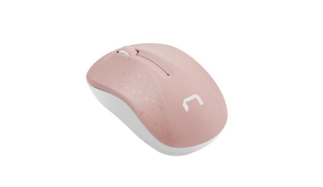 Natec juhtmevaba hiir Toucan roosa ja valge 1600DPI