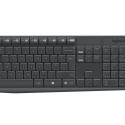 Logitech MK235 keyboard Mouse included USB QWERTY US International Grey