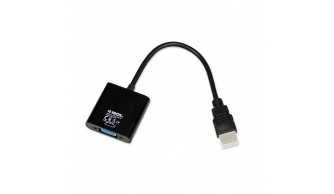 iBox IAHV01 videokaabli adapter HDMI tüüp A (standard) VGA (D-Sub) must