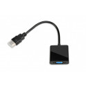 iBox IAHV01 videokaabli adapter HDMI tüüp A (standard) VGA (D-Sub) must iBox IAHV01 videokaabli adapter HDMI tüüp A (standard) VGA (D-Sub) must