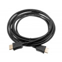 Alantec AV-AHDMI-3.0 HDMI kaabel 3m v2.0 Kiire Ethernetiga - kullatud pistikud