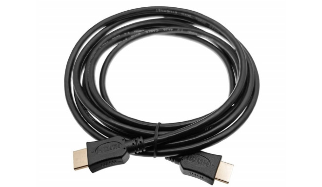 Alantec AV-AHDMI-3.0 HDMI kaabel 3m v2.0 kõrge kiirusega Ethernetiga - kullatud pistikud