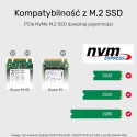 UNITEK S1206A SolidForce USB-C kuni PCIe/NVMe M.2 SSD 10Gbps kahe pesaga korpus koos võrguühenduseta