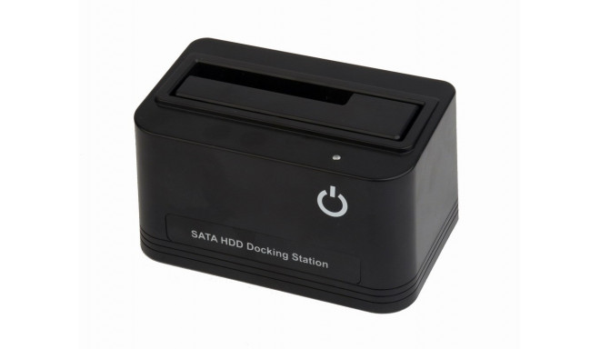 Gembird HD32-U2S-5 dokk 2,5" ja 3,5" kõvaketastele USB 2.0 Type-A must