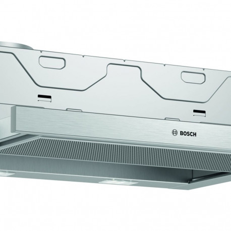 Bosch Serie 2 DFM064W54 poolintegreeritud väljatõmmatav pliidikubu metallik, hõbedane 388 m³/h