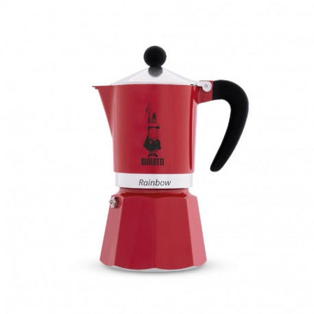 Kohvimasin BIALETTI RAINBOW 1TZ 60 ml punane