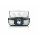 Severin EK 3163 egg cooker 3 egg(s) Black Stainless steel Transparent