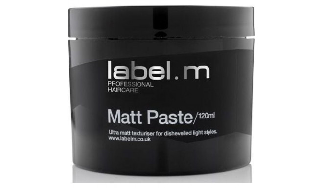 Label m Matt Paste Mattifying paste for hair styling 120 ml