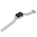 UNIQ Monos 2in1 Apple Watch Strap + Case Series 4/5/6/7/8/9/SE/SE2 44/45mm. grey/chalk grey