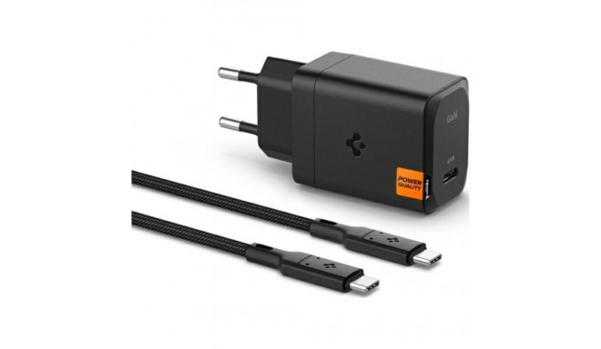 Spigen GAN-651 65W USB-C ArcStation Pro + USB-C kaabel must ACH05475