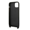 Karl Lagerfeld KLHCP14MSTMMK iPhone 14 Plus / 15 Plus 6.7" kõvakaan must Monogramm Plaque Logo Rihma