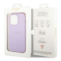 Guess GUHCP14XPSASBPU iPhone 14 Pro Max 6.7" lilla/lilla safiano rihmaga