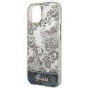 Guess GUHCP14SHGPLHG iPhone 14 / 15 / 13 6.1" gray/gray hardcase Porcelain Collection