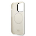 Karl Lagerfeld KLHMP14XSNCHBCH iPhone 14 Pro Max 6.7" kõvakate valge/valge Silikoon Choupette MagSaf