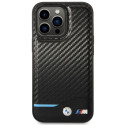 BMW BMHMP14L22NBCK iPhone 14 Pro 6.1" Case Black Carbon MagSafe