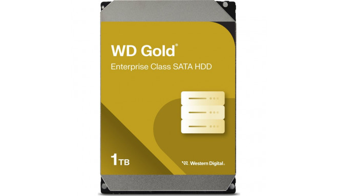 WD Gold 1TB 3.5'' SATA III (6Gb/s) Server Drive (WD1005FBYZ)