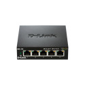 D-Link DGS-105 - Unmanaged - L2 - Gigabit Ethernet (10/100/1000) - Full duplex