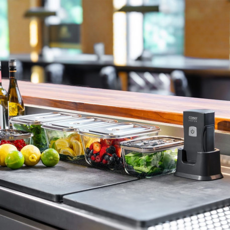 Caso Professional käsitolmuimeja tarvikutega | Vacu OneTouch Pro komplekt | võimsus 20 W | must