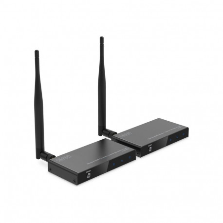 Digitus juhtmevaba HDMI pikendaja/jagaja komplekt (100m, 1x4) | DS-55346 | must