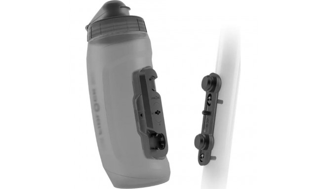 Fidlock Twist Bottle 590 + Bike Base clear black