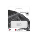 Kingston DataTraveler Micro - 64 GB - USB Type-A - 3.2 Gen 1 (3.1 Gen 1) - 200 MB/s - Capless - Silv