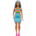 Mattel Fashionistas Barbie Doll Long Blue Hair (HRH16)