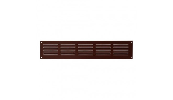 GRILLE METAL 500X100, BROWN