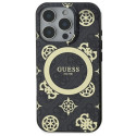 Guess GUHMP16LH4PYEEK iPhone 16 Pro 6.3" must/must kõvakorpus IML pojeng 4G taustal MagSafe
