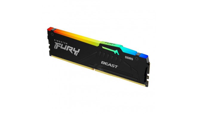 Kingston Fury Beast RGB memory, DDR5, 32 GB, 6000MHz, CL40 (KF560C40BBA-32)