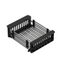 Washing basket Quadron B3821_BL, black