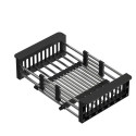Washing basket Quadron B3821_BL, black