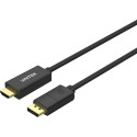 UNITEK KAABEL DisplayPort 1.2 HDMI 4K@60HZ 1,8m V1608A