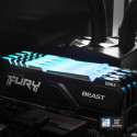 Kingston Fury Beast RGB mälu, DDR4, 16 GB, 3200MHz, CL16 (KF432C16BB2AK2/16)