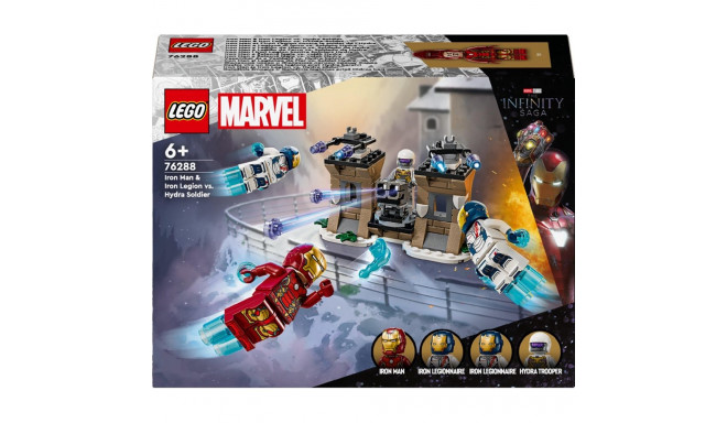 LEGO Marvel Iron Man and Iron Legion vs. Hydra Trooper (76288)