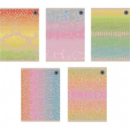Brulion The Promised Land Notebook A5 Snakes squared 96 sheets 5 pcs.