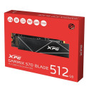 ADATA XPG Gammix S70 Blade SSD 512GB M.2 2280 PCI-E x4 Gen4 NVMe (AGAMMIXS70B-512G-CS)