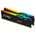 Kingston Fury Beast RGB memory, DDR5, 32 GB, 5200MHz, CL36 (KF552C36BBEAK2-32)