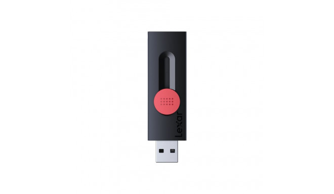 Lexar JumpDrive D300 128 GB USB 3.2 Gen 1 must/punane mälupulk