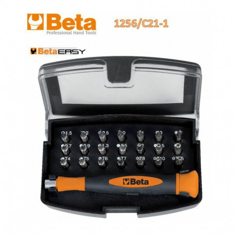 BETA SCREWDRIVER WITH TIPS 22 pcs.